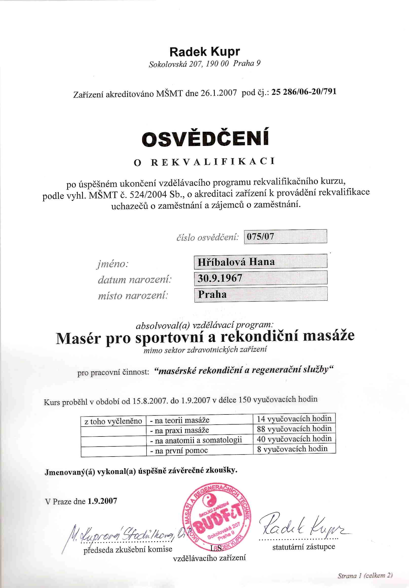 osvědčení o rekvalifikaci - masér.jpg